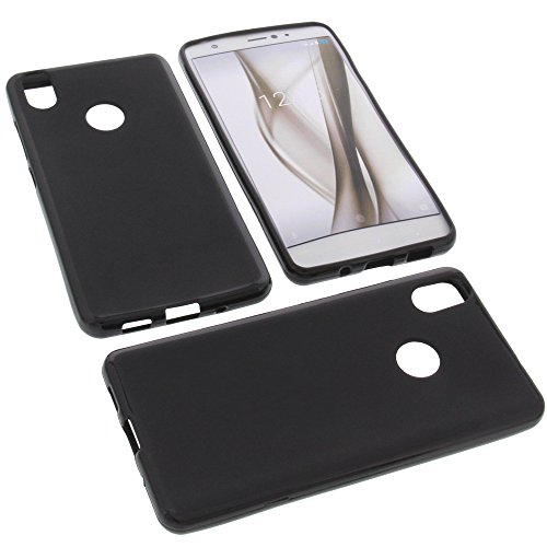 foto kontor Funda Compatible con Bq Aquaris X Protectora de Goma TPU para móvil Negra