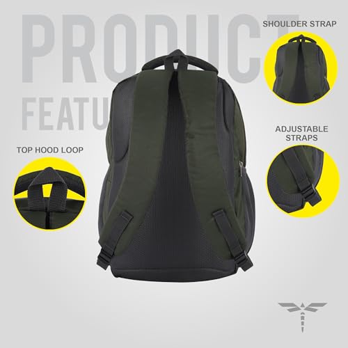 Image of Impulse IMP Omega 45L Laptop Backpack /Office Bag /School Bag /College Bag /Business Bag /Travel Backpack Water Resistant Fits Up to 16 Inch Laptop with 1 Year Warranty