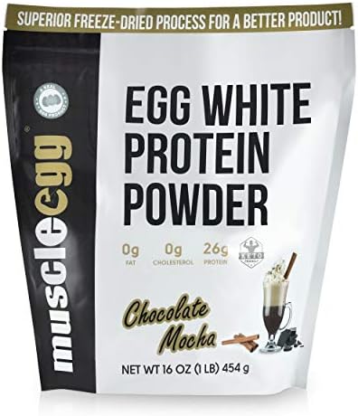 Premium MuscleEgg Protein Powder from Egg Whites (1 Pound) … (Chocolate Mocha)