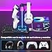 Imagen de KDD Soporte Auriculares Gaming con Puertos de Carga USB Tipo C