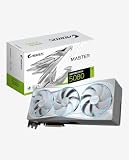 GIGABYTE AORUS GeForce RTX 5080 Master ICE 16G Graphics Card, WINDFORCE Cooling System, 16GB 256-bit GDDR7, GV-N5080AORUSM ICE-16GD Video Card - 11