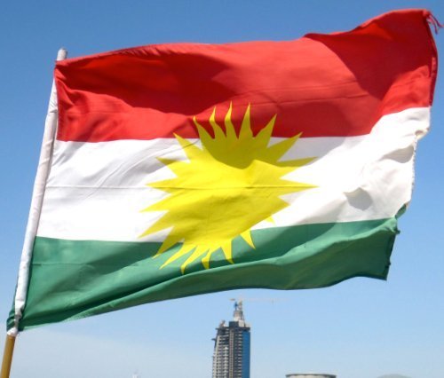 KURDISTAN FLAG, 3'x5' Kurds Kurdish by KURDS