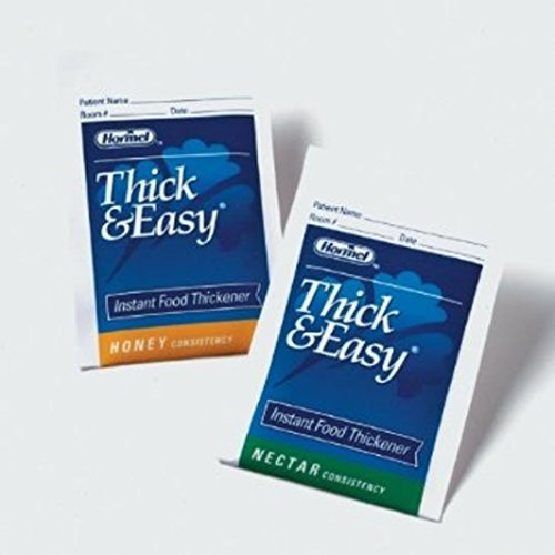 Food and Beverage Thickener Thick & Easy® 4.5 Gram Individual Packet Unflavored Ready to Mix Nectar Case of 100