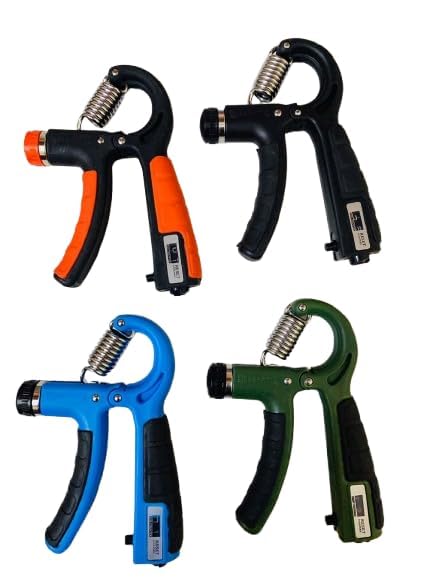 STARXDEAL Hand Grip Workout Strengthener, Adjustable Hand Gripper for Men & Women for Gym Workout Hand Exercise Equipment to Use in Home for Forearm Exercise, Finger Power Gripper 40 Kg Black-Orange ( Pack OF 1 )-image-35