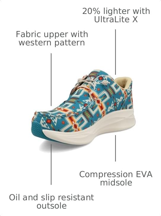 Image of Twisted X Women's Feather X Low Top Casual Sneakers