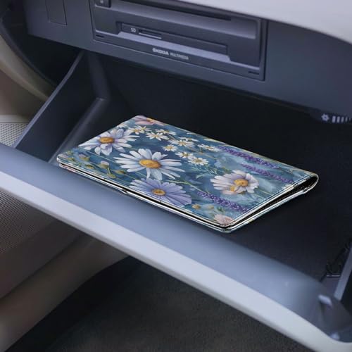 Organizador para auto cuero miniatura 6