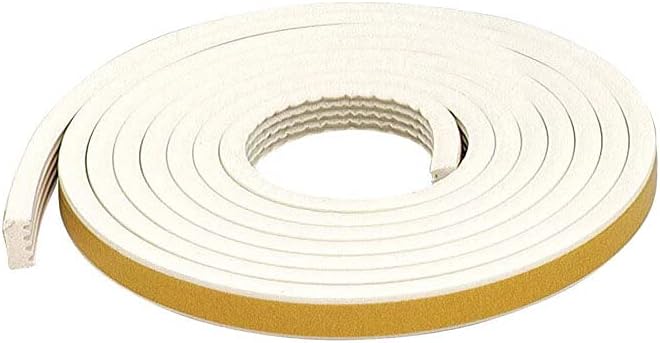 M-D 63669 19/32 X 10' White All Profile Weather Stripping