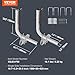 VEVOR Marine Trailer Guide Set，Pair of Steel Anti-Rust Guides，20.5” Flexibly Adjustable Poles，Durable Roller Support for Ski, Fishing, or Sailboat Trailers 2024.