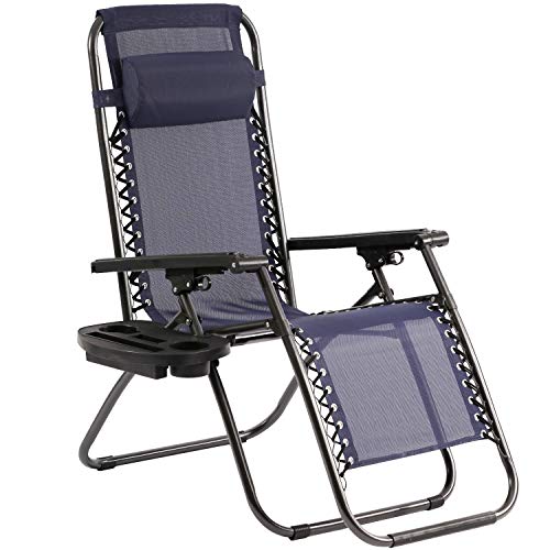 Zero Gravity Chair Patio Chairs Lounge Patio Chaise 1 Pack Adjustable Reliners