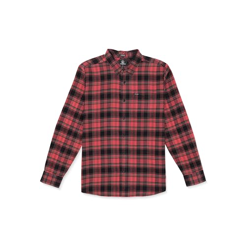 Image of Volcom Men's Caden Plaid Long Sleeve