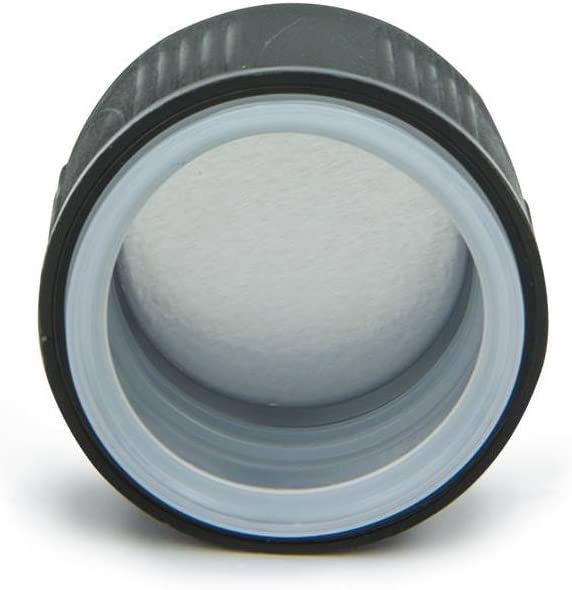 mikken 2 x Laborflasche 1000 ml aus transparentem Kunststoff (PET), Apothekerflasche, Veralflasche inkl. Einfülltrichter