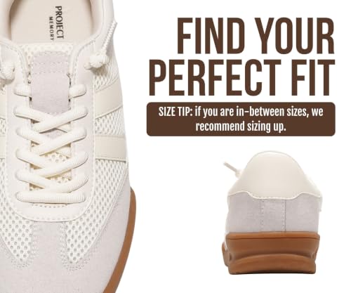 Image of Genuine Leather Slip On Sneakers for Women with Leather Memory Foam Insole | Memory Foam Insole Lightweight Shoes for Women - Womens Fashion Sneakers - Comfortable Women Footwear Everyday Essentials