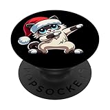 Photo Gallery cappello di babbo natale birman cat dabbing dab pose natale popsockets popgrip intercambiabile Photo Gallery cappello di babbo natale birman cat dabbing dab pose natale popsockets popgrip intercambiabile