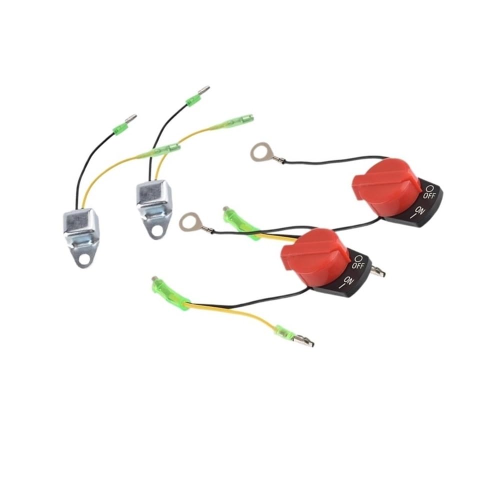 Kit interrupteur 3 fils GX avec alerte d'huile pour moteur
