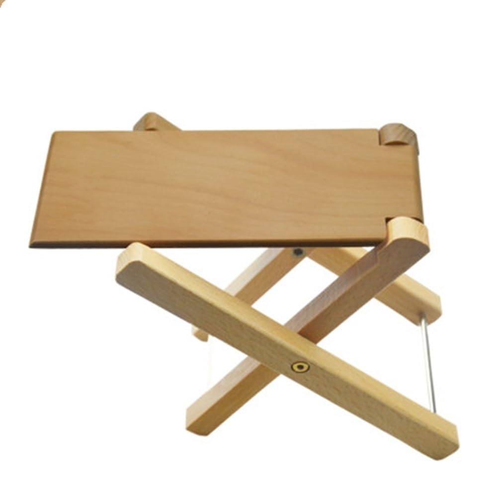 Fußbank für Gitarre Akustische Gitarre Massivholz Pedal Langlebiges Gitarrenpedal Klassisches Gitarrenpedal Fußhocker 4-Gang-Lift Stabil Und Langlebig