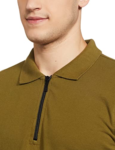 Image of Amazon Brand - Symbol Men's Solid Regular Fit Polo Shirt