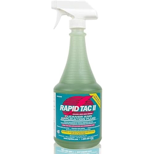 II Application Fluid 32 oz | Formulated for Specialty Films, Glass & Cold Temp Applications | Faster Bonding | Allows Graphic Re-Positioning | Vinyl Wraps, Decals & Stickers