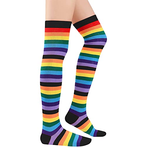 Novali® Damen Über das Knie Schenkel Hoch Socken Cover
