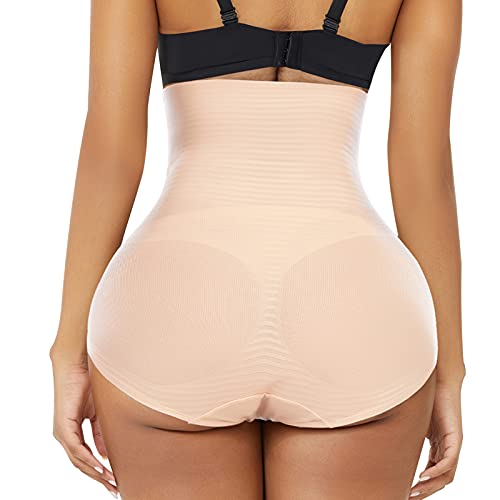 Image of Werena Tummy Control Shapewear Panties for Women High Waisted Body Shaper Slimming Shapewear Underwear Girdle Panty
