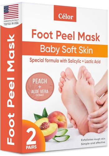 CÉLOR Foot Peeling Mask Peach