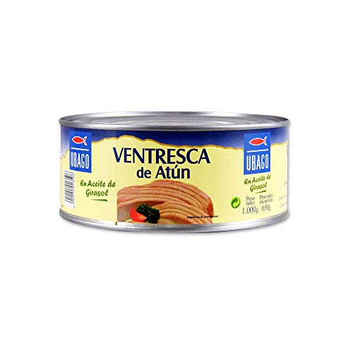 Ubago Ventresca de Atún en Aceite de Girasol - 1000g