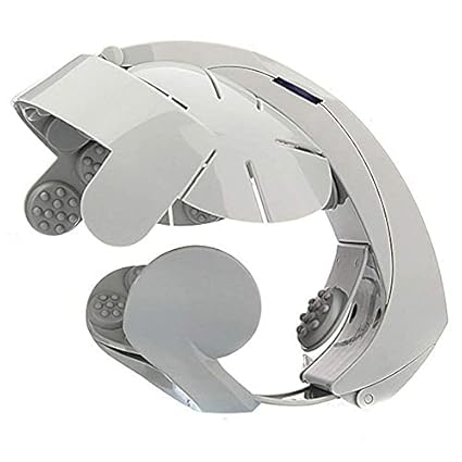 CHERRYLAND Head Massager, Electric Scalp Massager, Multifunctional Anti Migraine Massager, Brain Massager, Brain Relax, Acupuncture Points for Relief of Head Stress