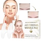 Forehead Wrinkle Patches, Anti-Wrinkle Pads, Facial Wrinkle Patches, Anti Face Wrinkle Pads, Overnight Smoothing Forehead Wrinkle Resistant Masks Pads for Men and Women, Removes Brow Wrinkles, 10 PCS