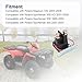 Jovbex 12V Starter Solenoid Relay Compatible with Polaris Sportsman 500 400 HO Magnum 330 1996-2009 Replacement for 4010930 4011335 3085521 3087196