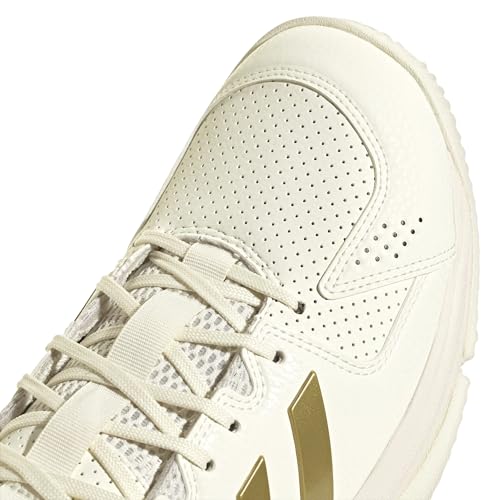 adidas Damen Court Flight Shoes, Off White/Gold met./core Black, 48 2/3 EU – Ansicht 4