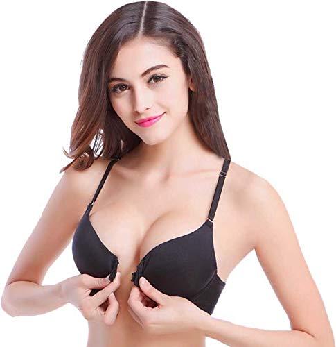 voler haut reveal your style Voler Haut Women's Cotton Padded Non-Wired Push-up Bra (VHFOPWBAMAZ01BLACK_30A_Black_30 A)-picture-46