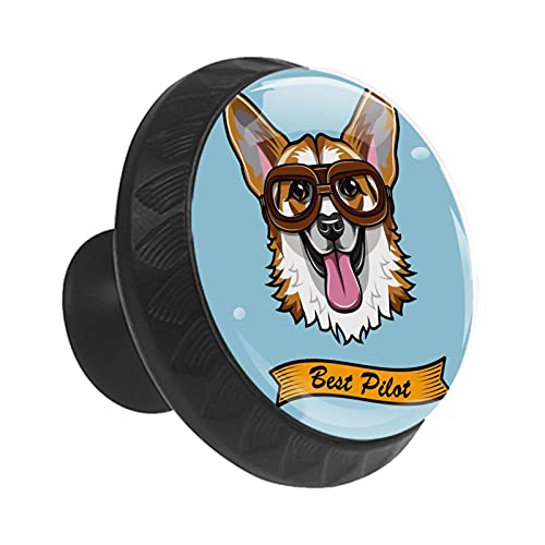 Boutons de tiroir Corgi Pilot 35mm pour rénover une vieille commode