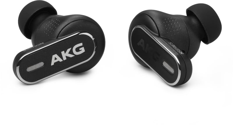 AKG N5 Hybrid - True Wireless Noise Cancelling Earbuds, Seamless 