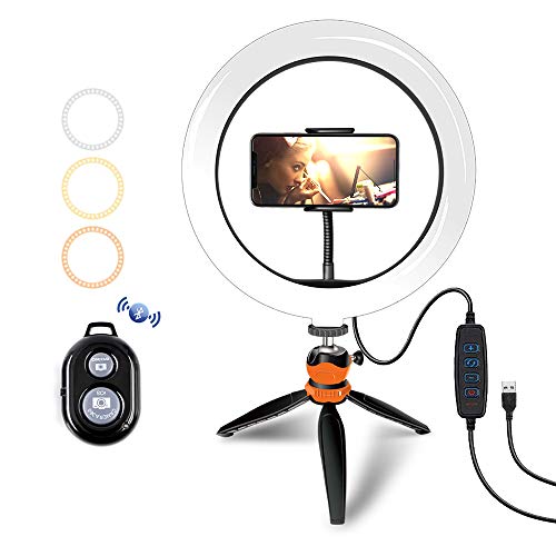 Sounor LEDOCg 10C` 3F[ht B/Be/Ɩp USBCg OrX^ht 10Ki USBd BluetoothR PxLED e/TikTok/YouTube/Lpʐ^/rf