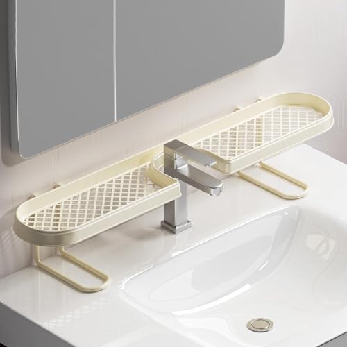 Rangement pour robinet de cuisine en U et porte-savon d'évier sans perçage