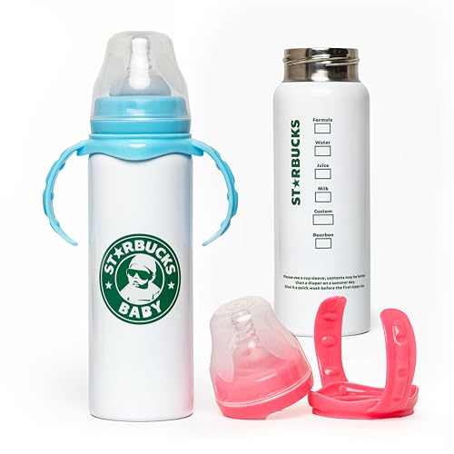 Mean Muggin Starbucks Baby Edelstahl Trinklernbecher