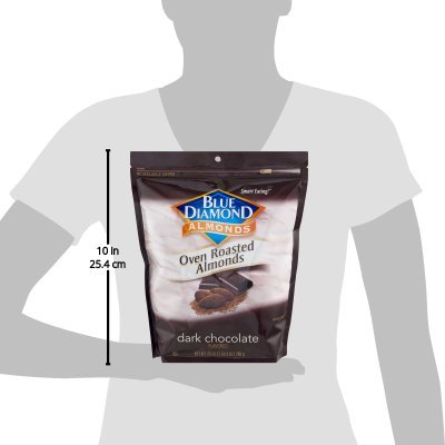 Blue Diamond Oven-Roasted Dark Chocolate Almonds Blue Diamond Oven-Roasted Dark Chocolate Almonds
