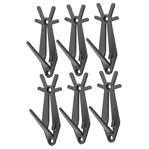 NOLITOY 18 Pcs gancho de crânio de veado cabide de caveira europeu gancho de exibição de artesanato