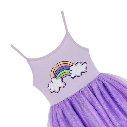 Toddler Baby Girls Tutu Dress Sleeveless Princess Birthday Wedding Party Tulle Sundress for Girl 3-7Y4