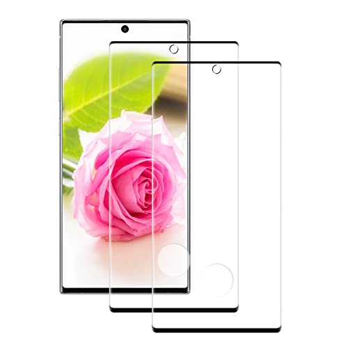 Schutzfolie Panzerfolie für Samsung Galaxy Note 10 Plus glas, 9H Härte folie,Hoch Empfindlichkeit, Einfaches Anbringen, Anti-Blasen, Displayschutz für Galaxy Note 10 Plus Schutzglas [2 Pack] Cover