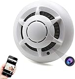 WiFi habilitado: Este detector de humo virtual Hidden Spy Cámara tiene habilitado WiFi, por lo que puede controlar de forma remota a la cámara a casi cualquier lugar, transmitir videos en tiempo real o descargar videos y fotos a dispositivos inteligentes. Al configurar rápidamente la aplicación Yieye en su dispositivo móvil, puede transmitir videos de forma remota.