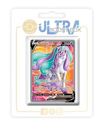 Galopa de Galar V 167/198 sublime vos soirées de duels Pokémon en famille