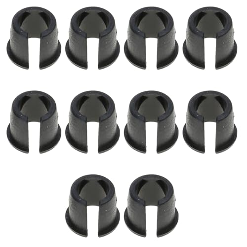 10 válvulas adaptador de tubo interior, tapón de goma, adaptador de tubo de reemplazo de neumáticos de bicicleta, válvulas de vástago de bicicleta, ojales duraderos