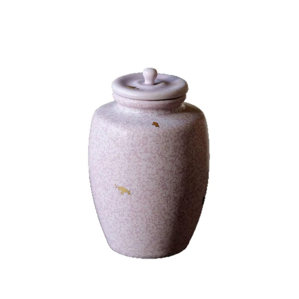 AHGFTYRDT Tea Canisters for Loose Tea Simple Pastel Mini Tea Can Ceremony Small Sealed Storage Single