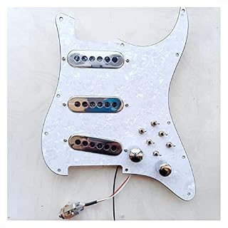 MBBHD Accessoires d’instruments de mini guitare précâblés chargés 1 jeu de pièces de guitare pour harnais de soudure… - Les Beatles, Paul McCartney, John Lennon, RIngo Starr, George Harrison