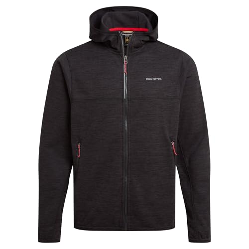 Craghoppers Mens Full Zip Fleece, Blkpepp Marl, Medium