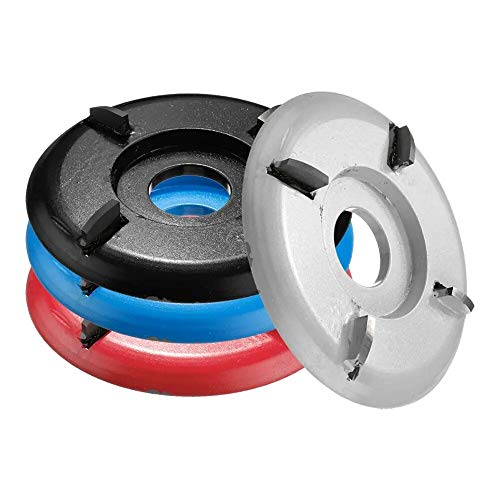 Amoladora angular accesorio madera tallada disco de 4 dientes carpintería 4