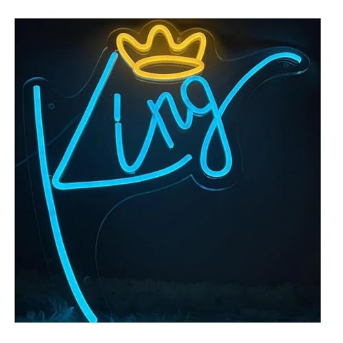 Enseignes au néon à lettres bleues avec éclairage LED Neon2 pour ornements festifs