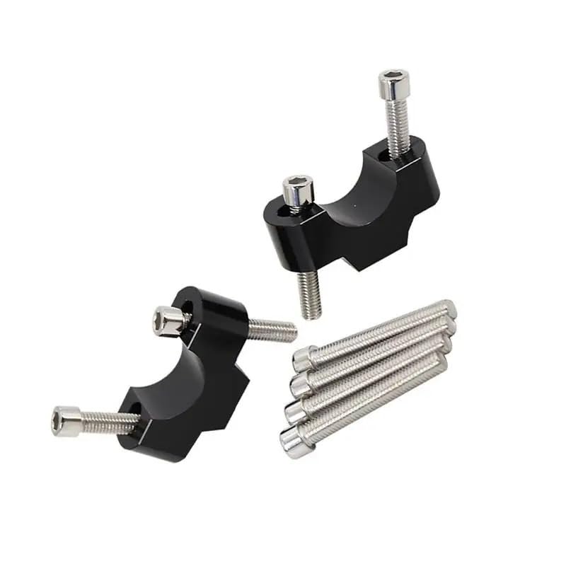 Pince de montage de guidon de moto pour Trident 660 en aluminium usiné robuste