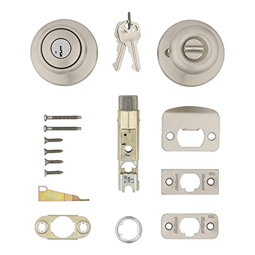 Kwikset 400T 15 SMT 6AL RCS Tylo Entry Door Knob With Lock And Key, Secure Keyed Handle Exterior, Front Entrance And Bedroom thumb #4