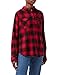 Produktbild Brandit Amy Flanell Checkshirt Girl-Hemd schwarz/rot - S